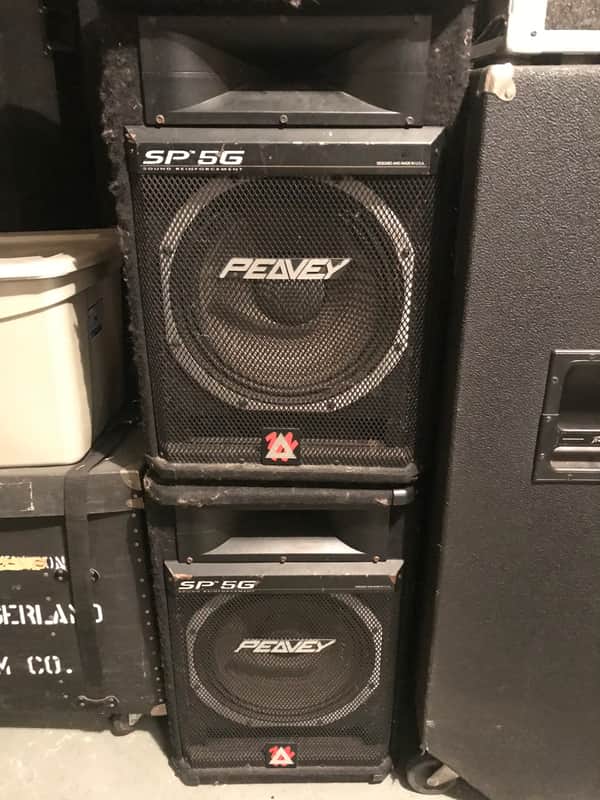 Peavey SP5G 15” PA Speaker Pair image 1