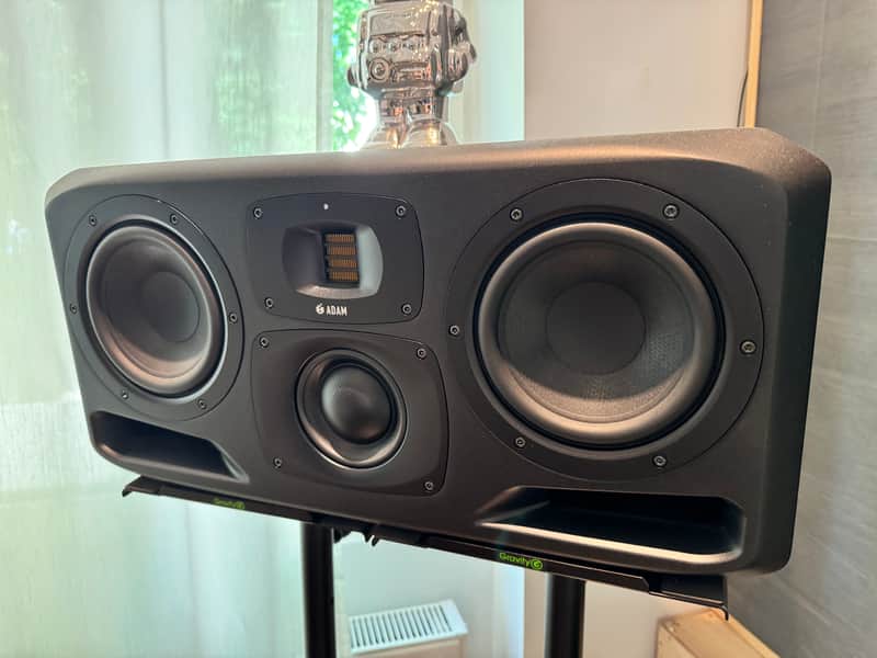 ADAM Audio S3H Active Studio Monitor (Single) 2022 - Present - Black image 1