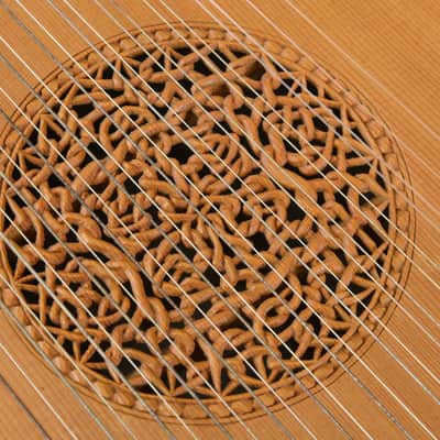 1969 13-COURSE RAYMOND PASSAURO ZUCCARO BAROQUE LUTE image 12