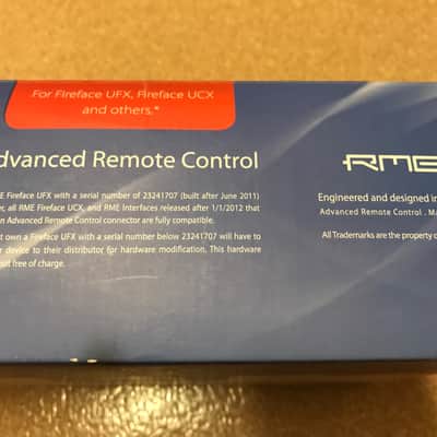 RME Advance Remote Control ARC image 4