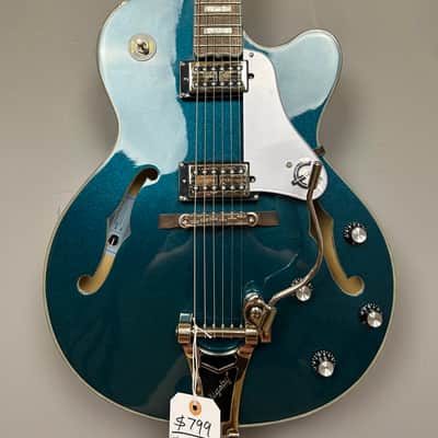 Epiphone Emperor Swingster 2025 - Delta Blue Metallic image 1