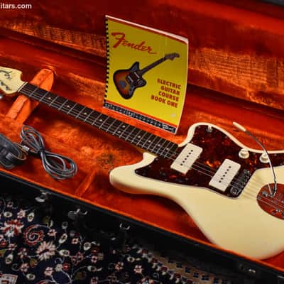 Fender Jazzmaster 1965 Olympic White L Plate image 6