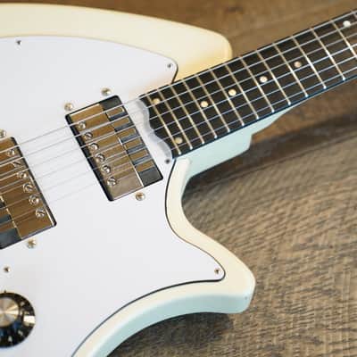 1970's Ovation Breadwinner Electric Guitar White + OHSC image 7