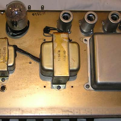 64' Fender Vibroverb 1 X 15" JBL 1964 - Black Tolex CLEAN Not Reissue image 6