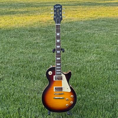 Epiphone Inspired by Gibson Limited Edition 1959 Les Paul Standard 2023 - Satin Dark Burst - w/ Case image 2