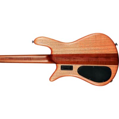 Spector Euro 4 RST 4-String Bass w/ Roasted Maple Neck Aguilar Electronics and Gig Bag - Sundown Glow image 5