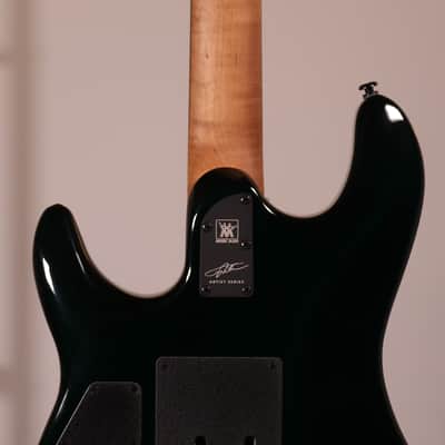 MusicMan Cutlass HT Jason Richardson - Ebony Fingerboard, Buckeye Burl Top Kokiri Forest image 13