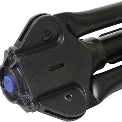 Ultimate Support GS-200 Genesis Series Plus Guitar Stand with One Click Push-Button Locking Leg Mechanism, Secure Head Stock Yoke, and Support Arms image 6