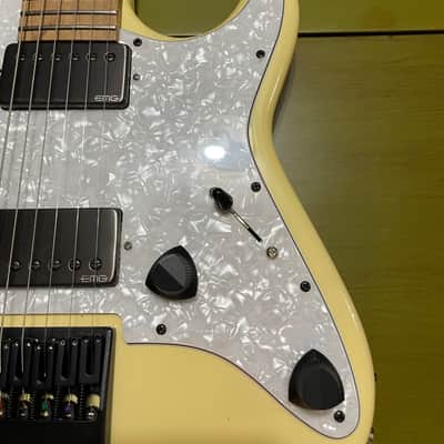 Kiesel HD6 2017 Vintage Yellow | Passive EMGs | Extras Included image 4