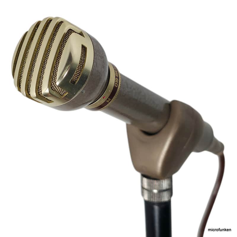 AKG D19 ✓Serviced 60s Vintage Dynamic Microphone. D19-BK Hi 200 Ω image 1