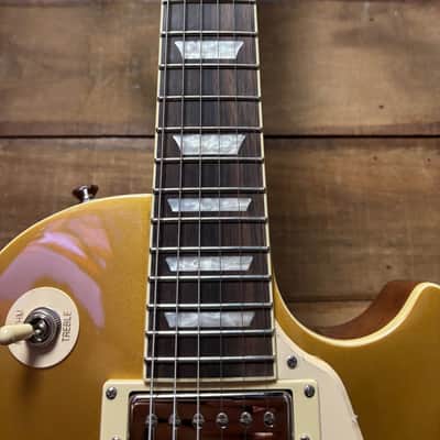 Epiphone Les Paul Standard 50's Goldtop w/bag image 7