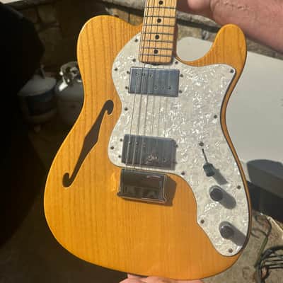 1972 Fender Telecaster Thinline - Natural - All Original image 4