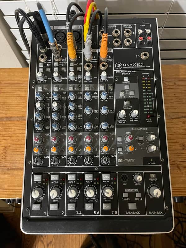 Mackie Mixer Onyx 820i / Effects Processor Lexicon MX200