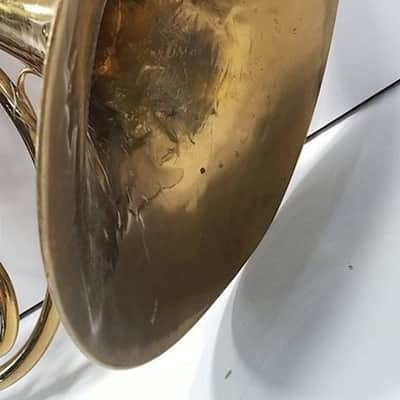 Continental Colonial Single French Horn, with case, Good playing condition, USA image 15