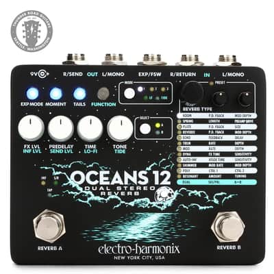 New Electro-Harmonix Oceans 12 Stereo Reverb image 1