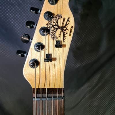 Custom T Style Baritone Telecaster 2024 - Gloss, vintage. image 4