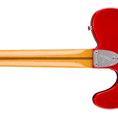 Fender American Vintage II 1972 Telecaster® Thinline, Maple Fingerboard, Candy Apple Red image 2