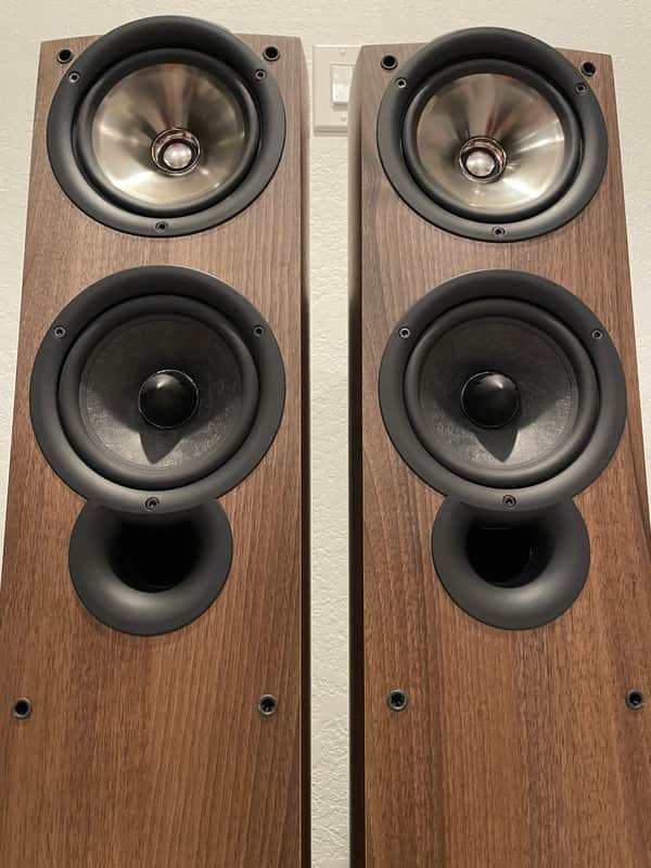 8-181]KEF iQ5 SP3501 トールボーイ 3wayスピーカー ケーイーエフ ペア