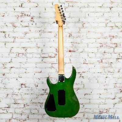 90's Hamer Slammer Series Super Strat/Diablo Electric Guitar Green
