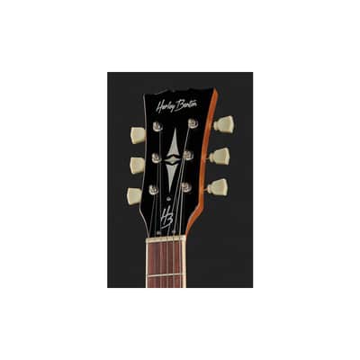 Harley Benton SC-450Plus LH LD Vintage Series Lemon Drop Lefty image 6