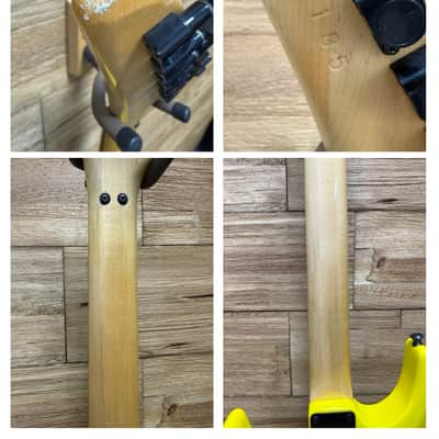 Hamer USA Chaparral Standard Guitar- 1988- Neon Yellow- 8lbs 4oz w/OHSC image 18