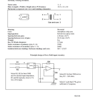 Lundahl LL2816 line input transformers, bundles of 16 image 6
