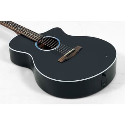 Martin SCE Custom Road Series Koa Acoustic-Electric Guitar Regular Black image 3