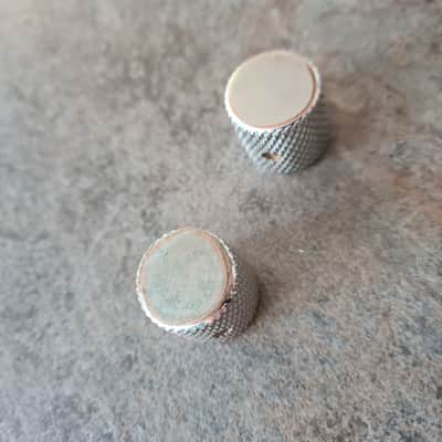 Vintage Fender Telecaster Precision flat top knobs 60s 70s 80s image 3