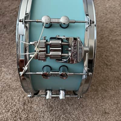 SONOR SQ1 Snare Drum 14 x 6.5 in. Cruiser Blue - Birch Shell image 2