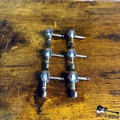 Economy MIK Set of 6-in-Line 11/32" Tuners (2000s - Nickel) image 3