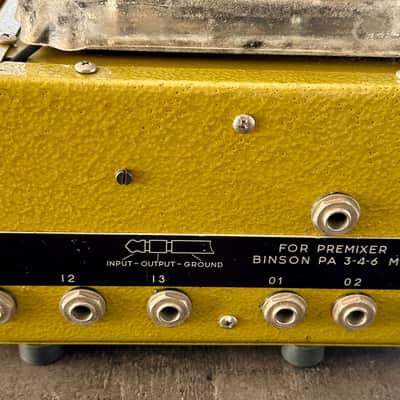 Binson Echorec 2 T7E Vintage Tube Delay Echo Gold image 7