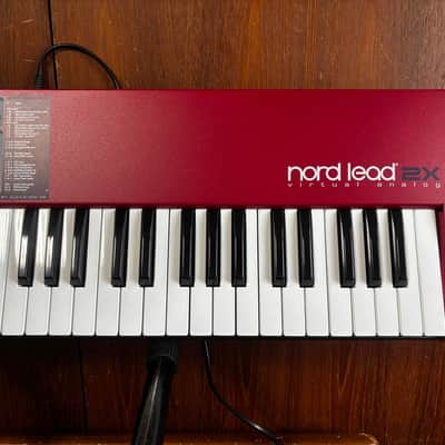 Clavia nord lead 2x 20-voice Analog Modeling Synthesizer w/ gig bag image 3