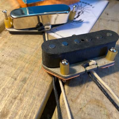 General Vintage Tone  Telecaster Custom GVT N.O.S Belden green magnetic wire Chicago, ILL. image 2