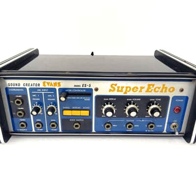 EVANS Super Echo ES-5 Vintage Analog Tape Delay Effect Unit RARE