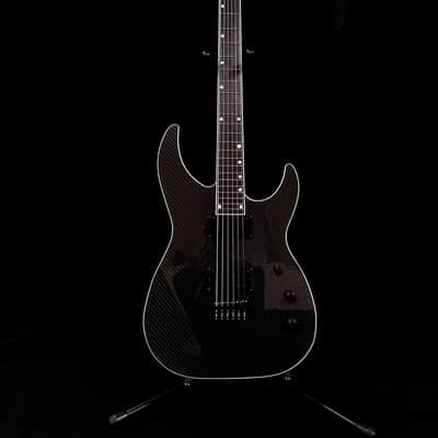Harcom Guitars Vega Baritone, Carbon Fiber Top Custom Shop Super Strat, Extended Range image 2