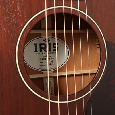 Iris Guitar Company CH All Mahogany - Natural. NEW (Authorized Dealer) image 16