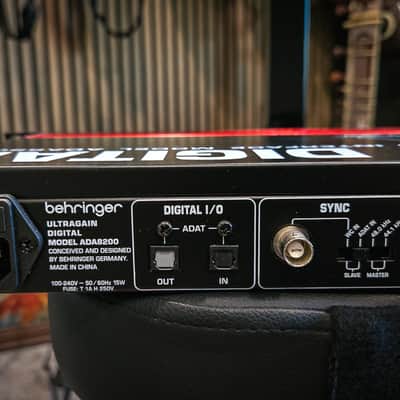 Behringer ADA8200 8-Channel Mic Preamp with AD/DA Converter 2 of 2 image 6