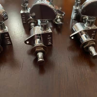 Grover Rotomatic Tuners Chrome image 4