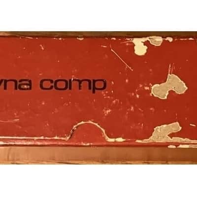 1978 Vintage Analog MXR Dyna Comp Compressor Guitar Effects Pedal with Original Box and Sticker, Made in USA image 16