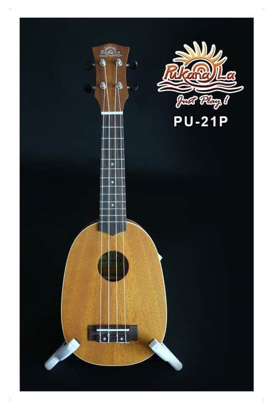 PukanaLa Model PU21P Pineapple Ukulele with Sapele Mahogany Top, Back and Sides image 1