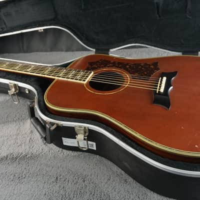 Morris MG-1100 Japan Dreadnought w/ Hard Case image 23