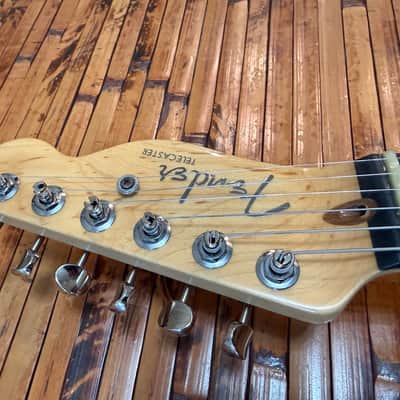 Fender American Deluxe Telecaster HH QMT 2004 - Quilted Maple Top, Sunburst - Arcane Brownbucker pickups image 6