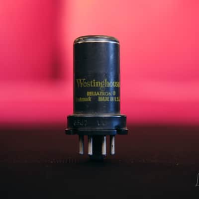 Vintage Westinghouse 6SJ7 Metal - Tests Good image 2