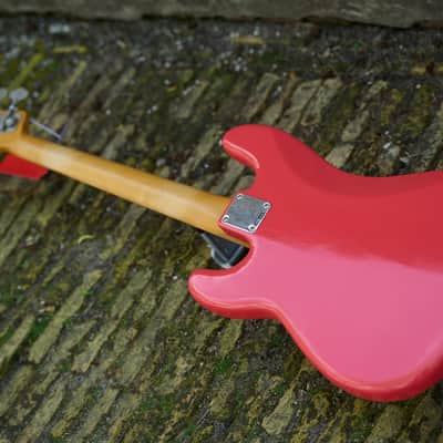 Fender Limited Edition Vintera II Road Worn '60s Precision Bass - Fiesta Red image 7