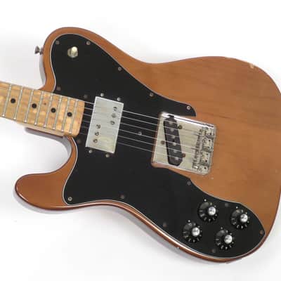 1974 Fender Telecaster Custom Left Handed - Walnut Finish - Original Case Rare Lefty! image 6