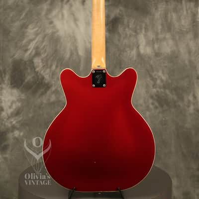 1966 Fender Coronado II Candy Apple Red with CHECKERBOARD BINDING!!! image 19