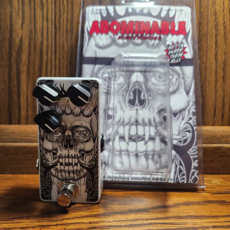 Abominable Electronics Hellmouth Mini 2020 - White/Art image 1