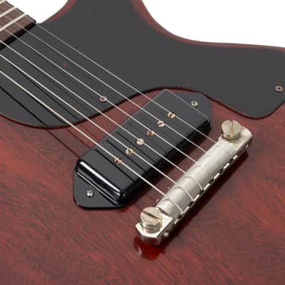 Gibson Custom 1958 Les Paul Junior Double Cut Reissue VOS - Cherry Red image 8