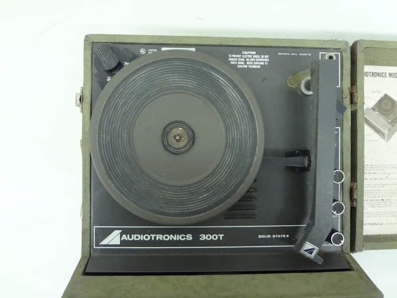 Audiotronics 300T Vintage Record Player and Amplifier - 1960's - For Parts or Repair image 1