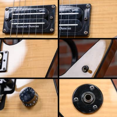 Washburn Boogie Street Guitars Limited The Cross Dimebag Darrell Signature Flame Maple Top Natural 2004 w/OHSC (Artist Owned) image 14
